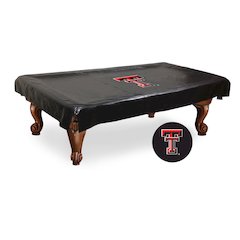 Texas Tech Billiard Table Cover
