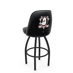 Logo Grizzly Anaheim Ducks Swivel Bar Stool