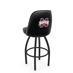 Logo Grizzly Mississippi State Swivel Bar Stool