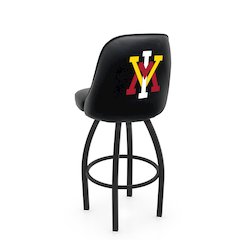 Logo Grizzly Virginia Military Institute Swivel Bar Stool
