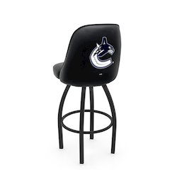 Logo Grizzly Vancouver Canucks Swivel Bar Stool