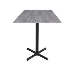 42" Tall OD211 Indoor/Outdoor All-Season Table with 32" x 32" Square Greystone Top