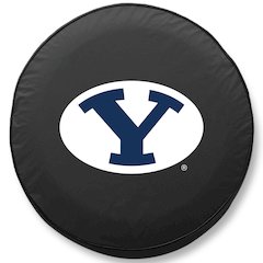 37 x 12.5 Brigham Young Tire Cover