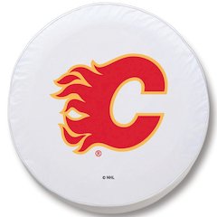 37 x 12.5 Calgary Flames Tire Cover