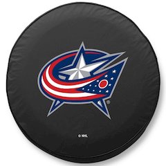 37 x 12.5 Columbus Blue Jackets Tire Cover
