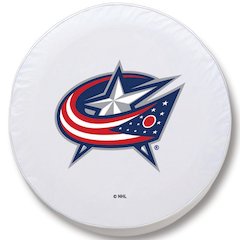 37 x 12.5 Columbus Blue Jackets Tire Cover