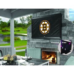Boston Bruins TV Cover (TV sizes 50"-56") by Covers by HBS
