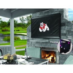 Fresno State TV Cover (TV sizes 50"-56") by Covers by HBS