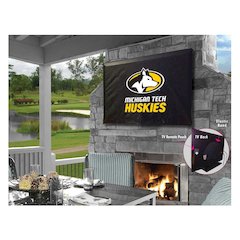 Michigan Tech TV Cover (TV sizes 50"-56") by Covers by HBS