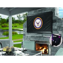U.S. Navy TV Cover (TV sizes 50"-56") by Covers by HBS