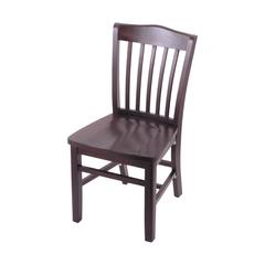 3110 18" Chair with Dark Cherry Finish and a Dark Cherry Seat