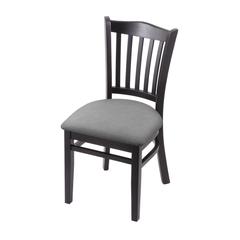 3120 18" Chair with Black Finish and Canter Folkstone Grey Seat