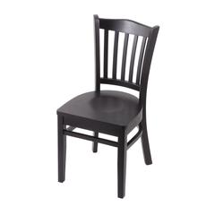3120 18" Chair with Black Finish and Black Seat