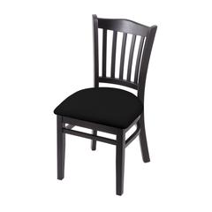 3120 18" Chair with Black Finish and Black Vinyl Seat