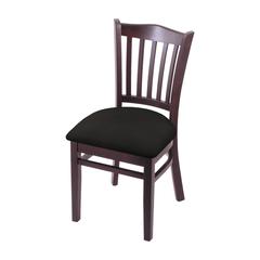 3120 18" Chair with Dark Cherry Finish and Canter Espresso Seat