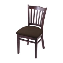 3120 18" Chair with Dark Cherry Finish and Rein Coffee Seat