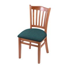 3120 18" Chair with Medium Finish and Graph Tidal Seat