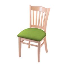 3120 18" Chair with Natural Finish and Canter Kiwi Green Seat