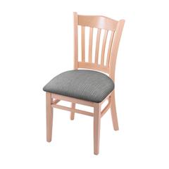 3120 18" Chair with Natural Finish and Graph Alpine Seat