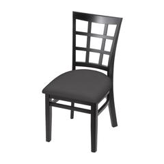 3130 18" Chair with Black Finish and Canter Storm Seat