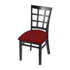3130 18" Chair with Black Finish and Graph Ruby Seat