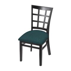 3130 18" Chair with Black Finish and Graph Tidal Seat