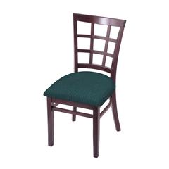 3130 18" Chair with Dark Cherry Finish and Graph Tidal Seat