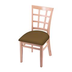 3130 18" Chair with Natural Finish and Canter Saddle Seat