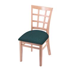 3130 18" Chair with Natural Finish and Graph Tidal Seat