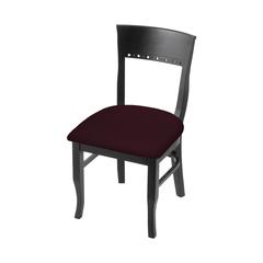3160 18" Chair with Black Finish and Canter Bordeaux Seat