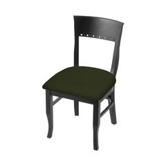 3160 18" Chair with Black Finish and Canter Pine Seat