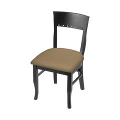 3160 18" Chair with Black Finish and Canter Sand Seat