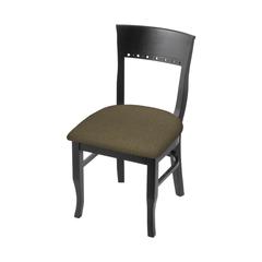 3160 18" Chair with Black Finish and Graph Cork Seat