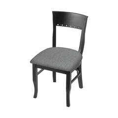 3160 18" Chair with Black Finish and Graph Alpine Seat