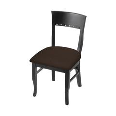 3160 18" Chair with Black Finish and Rein Coffee Seat