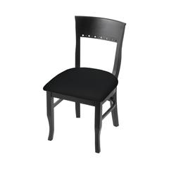 3160 18" Chair with Black Finish and Black Seat