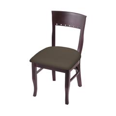 3160 18" Chair with Dark Cherry Finish and Canter Earth Seat