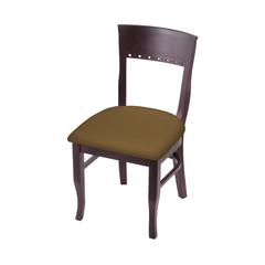 3160 18" Chair with Dark Cherry Finish and Canter Saddle Seat