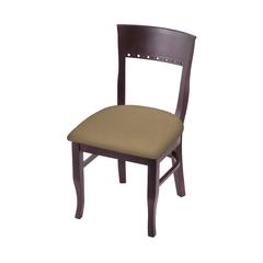 3160 18" Chair with Dark Cherry Finish and Canter Sand Seat