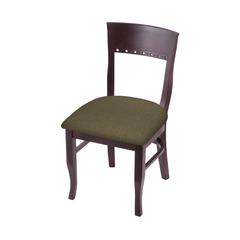3160 18" Chair with Dark Cherry Finish and Graph Cork Seat