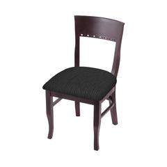 3160 18" Chair with Dark Cherry Finish and Graph Coal Seat