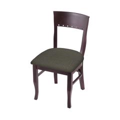 3160 18" Chair with Dark Cherry Finish and Graph Chalice Seat