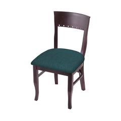 3160 18" Chair with Dark Cherry Finish and Graph Tidal Seat