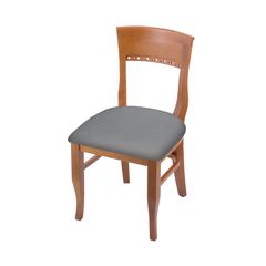 3160 18" Chair with Medium Finish and Canter Folkstone Grey Seat