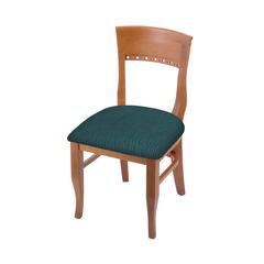 3160 18" Chair with Medium Finish and Graph Tidal Seat