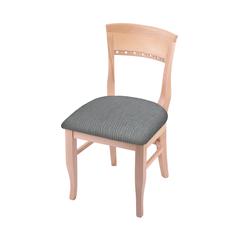 3160 18" Chair with Natural Finish and Graph Alpine Seat