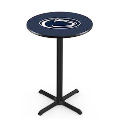 L211 Pennsylvania State University 42' Tall - 36' Top Pub Table w/ Black Wrinkle Finish