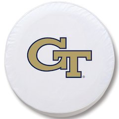 37 x 12.5 Georgia Tech Tire Cover