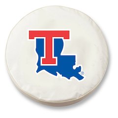 37 x 12.5 Louisiana Tech Tire Cover