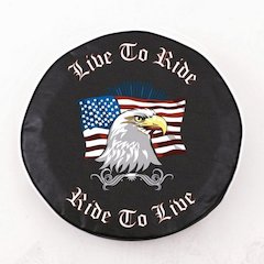Live to Ride Tire Cover